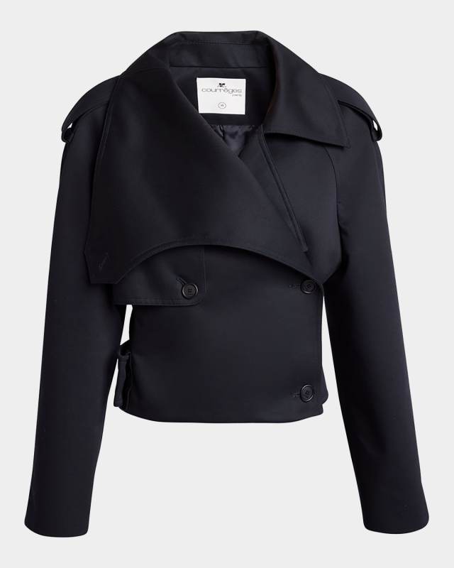 Moto Viscose-Blend Jacket